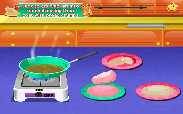 Cooking Easy Breaded Chicken android App screenshot 1